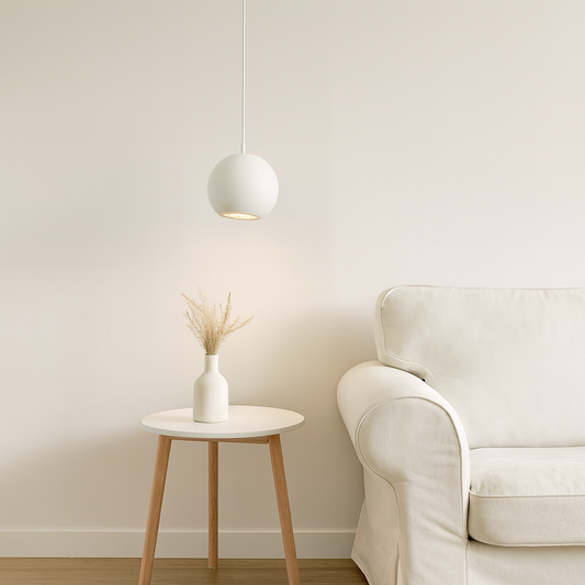 ARTEFACTO COLGANTE DECORATIVO SAN NICOLAS - BLANCO