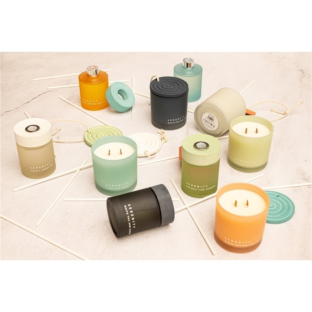 VELA AROMATICA 295ML SERENITY HAWAIIAN SURF