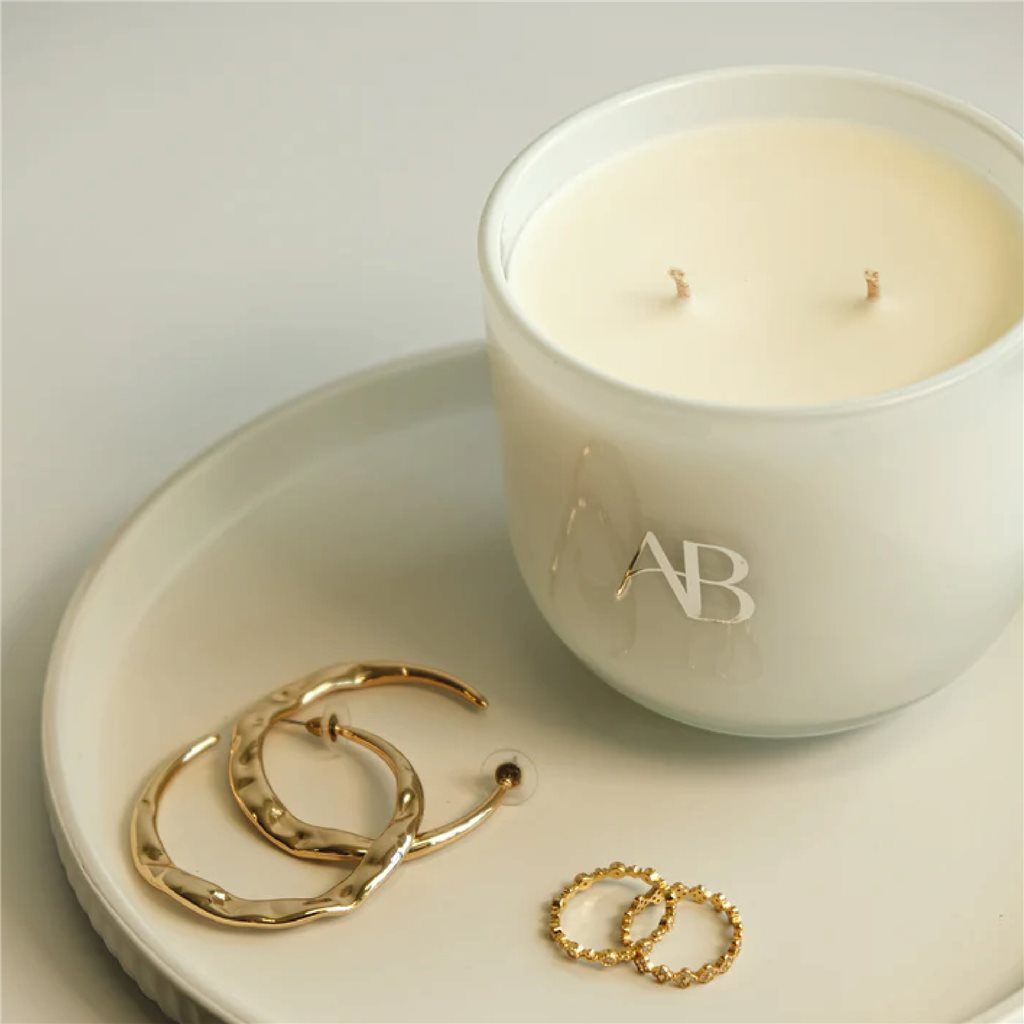 VELA AROMATIVA 340G COCONUT LIME BLANCO