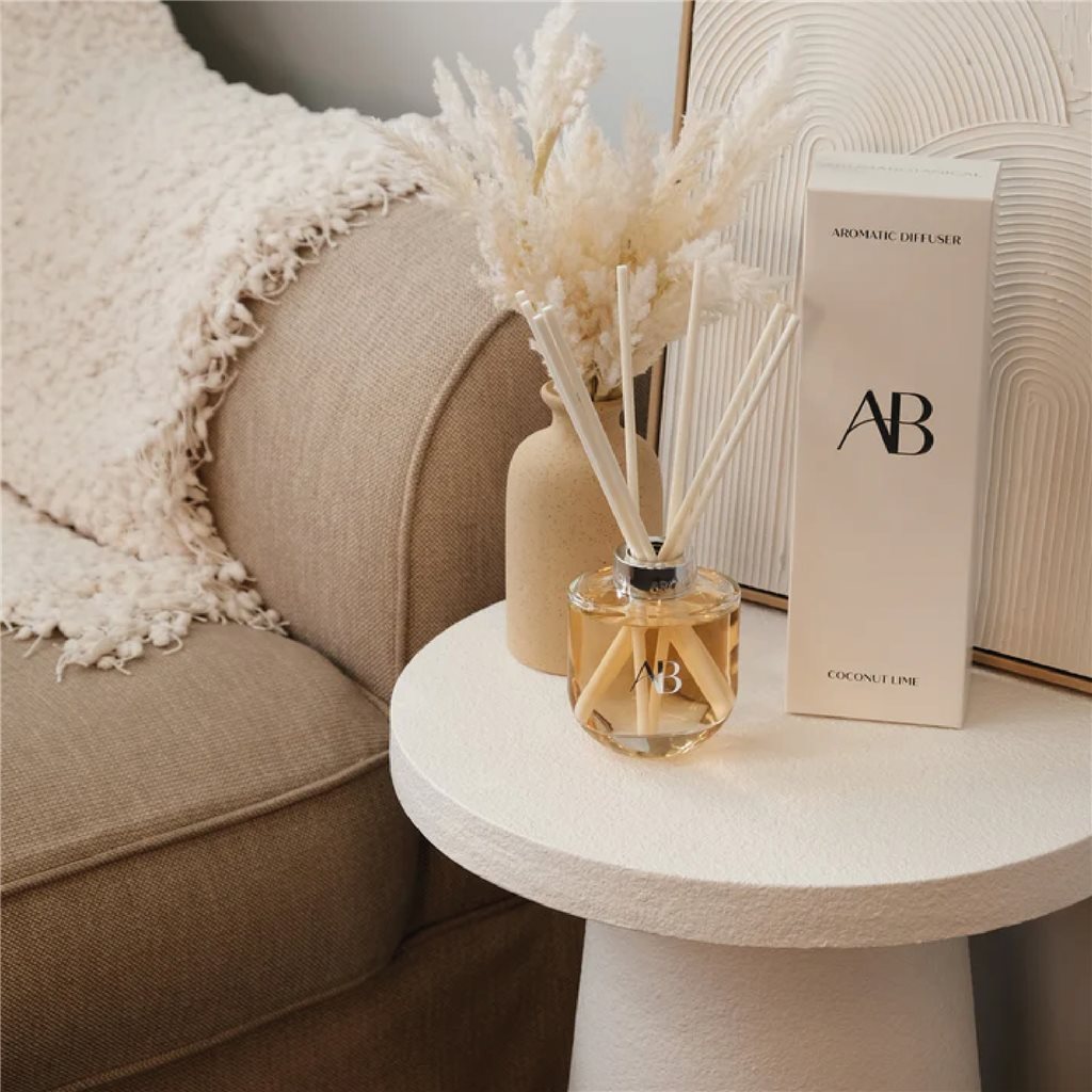 DIFUSOR DE AROMA 200ML COCONUT LIME BLANCO
