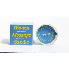 VELA AROMA 250G MENSAJE OCULTO MATCHA/COCONUT MILK