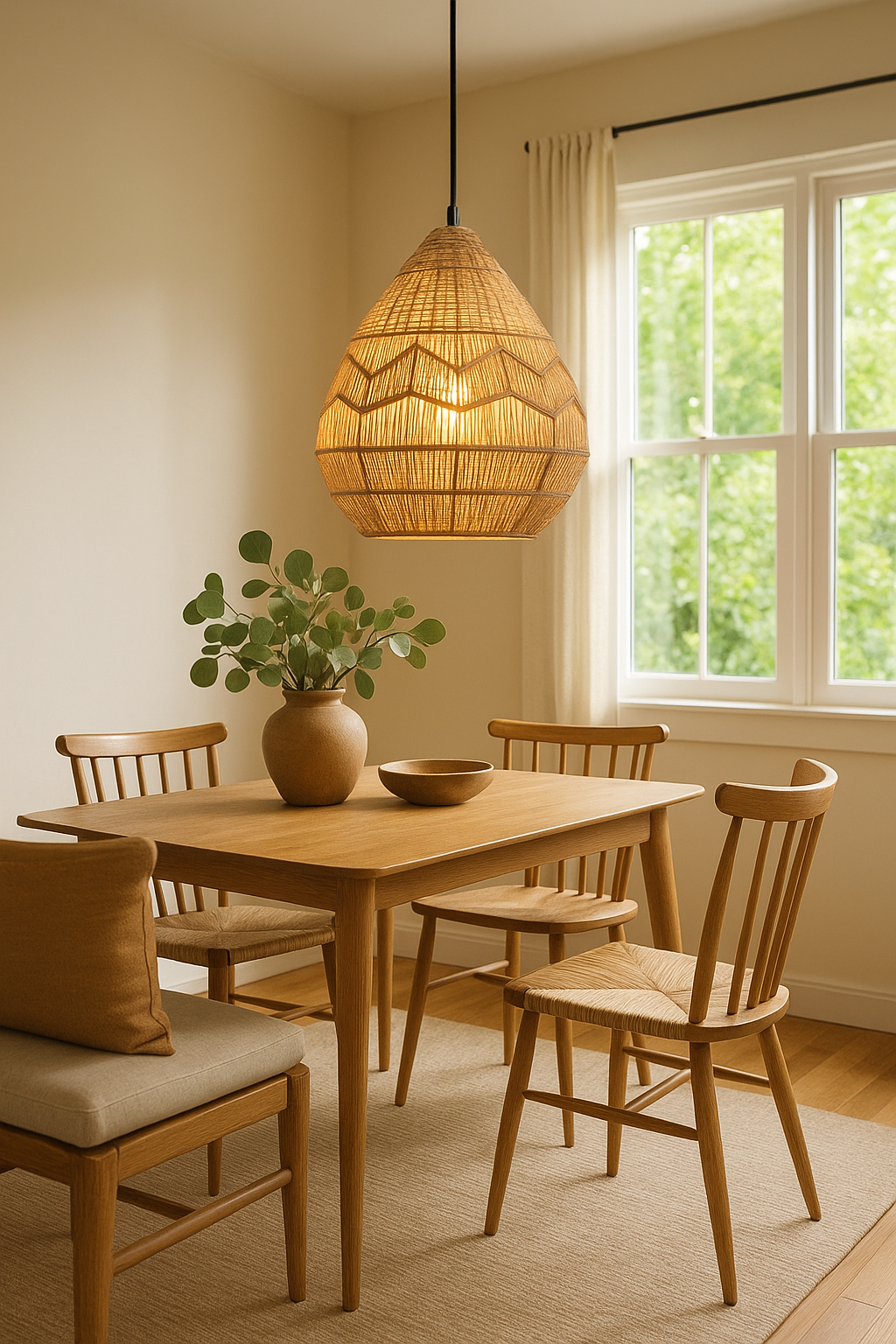 Colgante de Metal y Cuerda en Tendencia