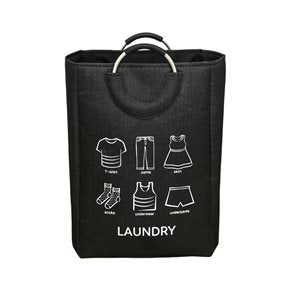 CESTO DE ROPA 39x29x59CM ASA ALUMINIO SURTIDO