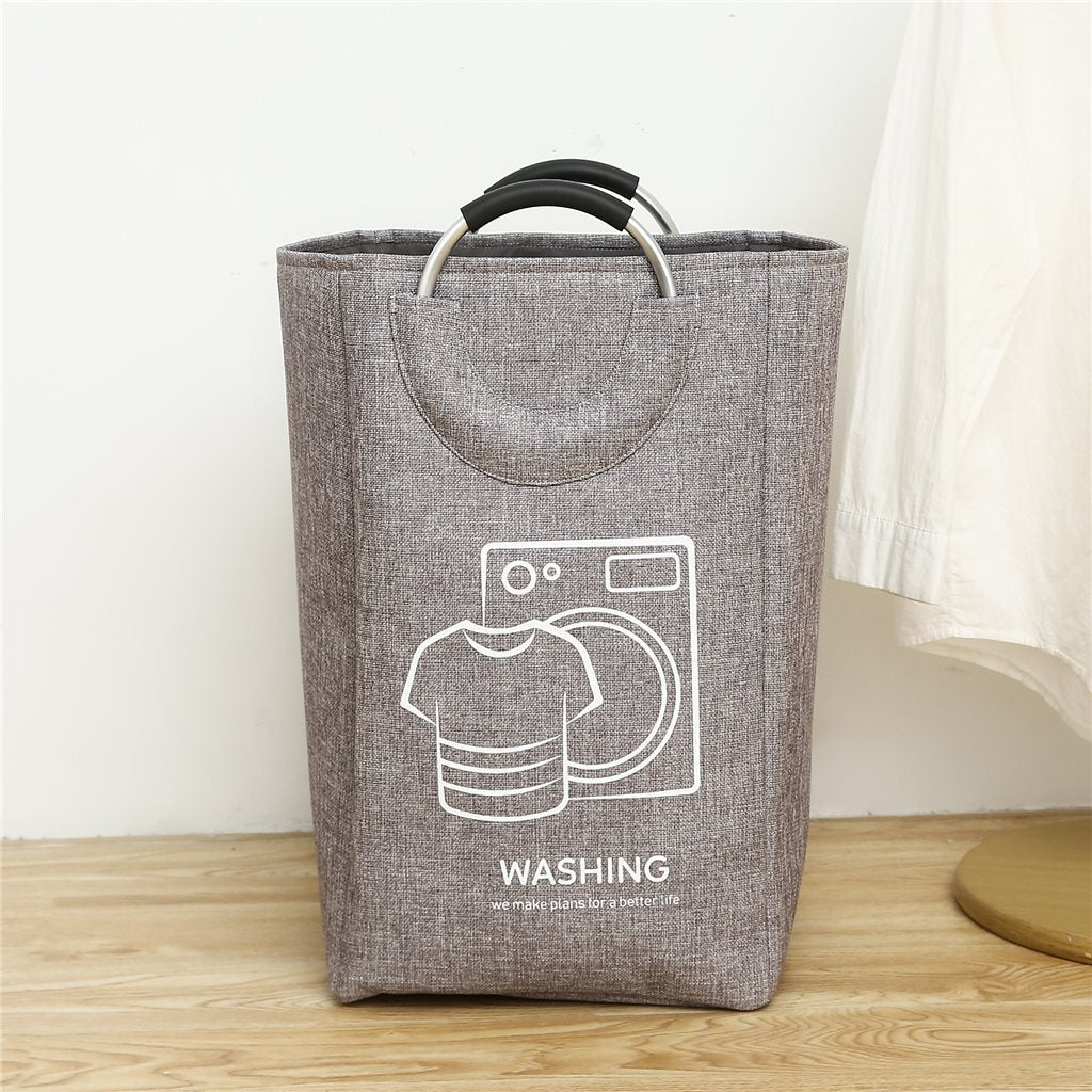 CESTO DE ROPA 39x29x59CM ASA ALUMINIO SURTIDO