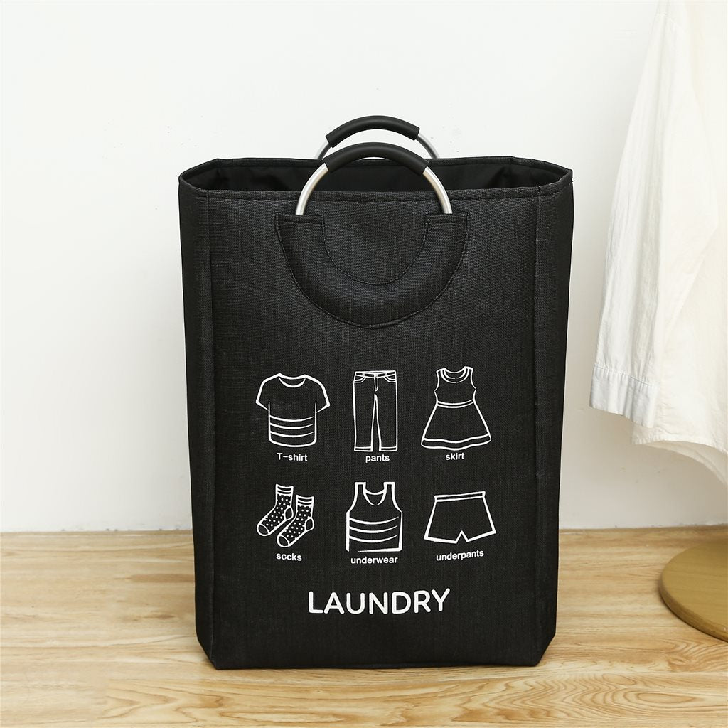 CESTO DE ROPA 39x29x59CM ASA ALUMINIO SURTIDO