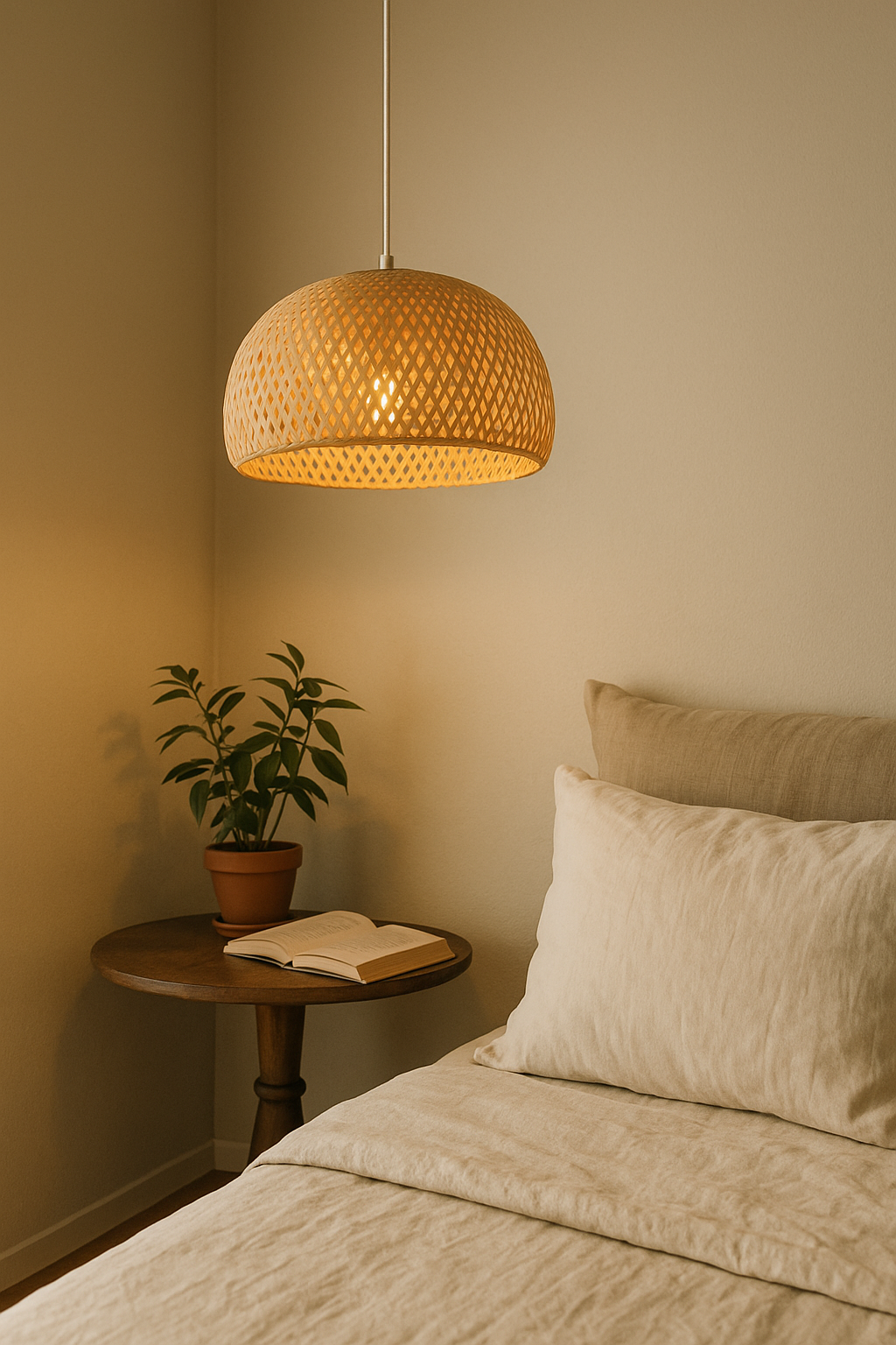 Colgante Campana en Bambú