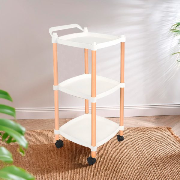 ORGANIZADOR CON TRES ESTANTES PLASTICO LH-3710