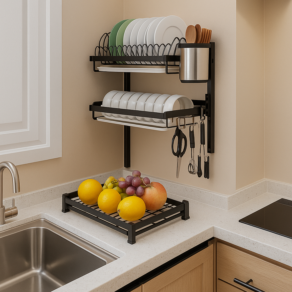 Escurreplatos de pared