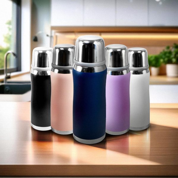 TERMO METALICO 700ML COLORES SURTIDOS LH-4070