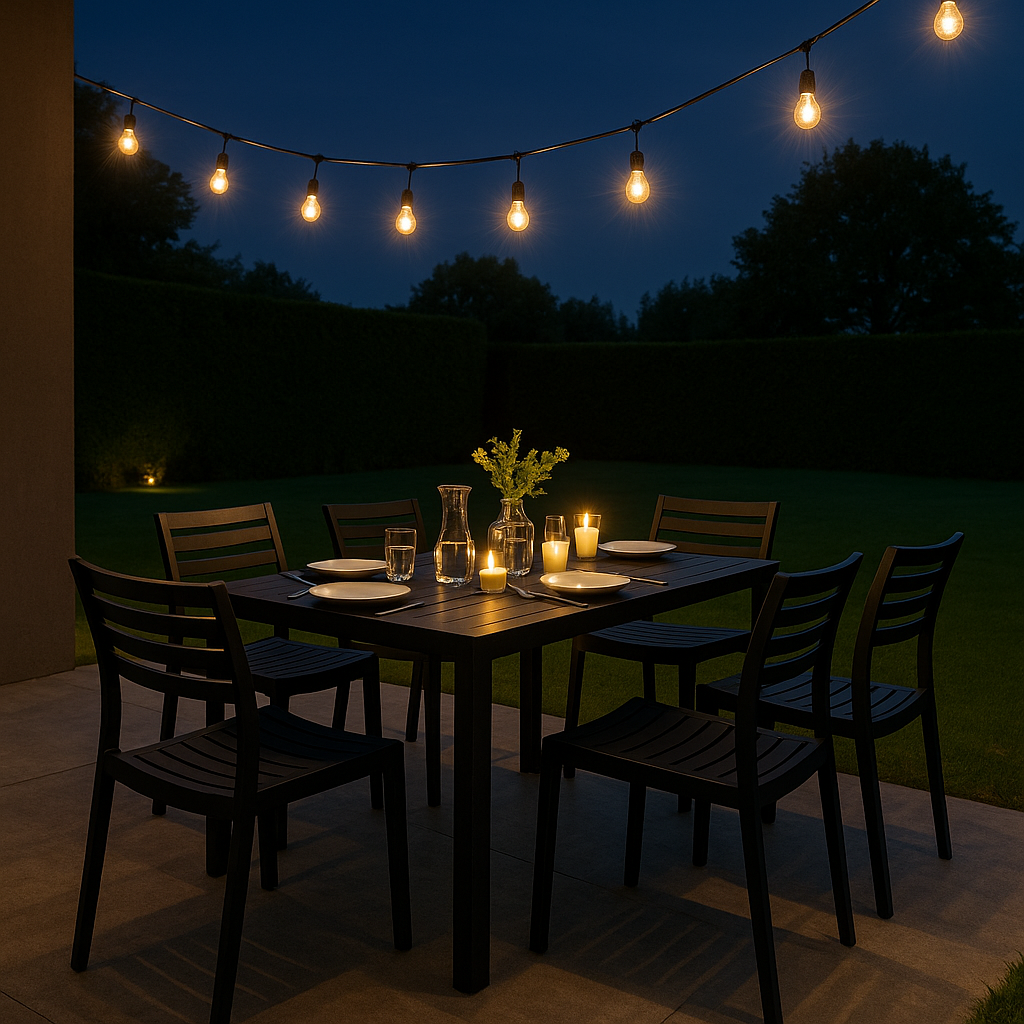 SILLA DALLAS polipropileno gris 58×46×84cm