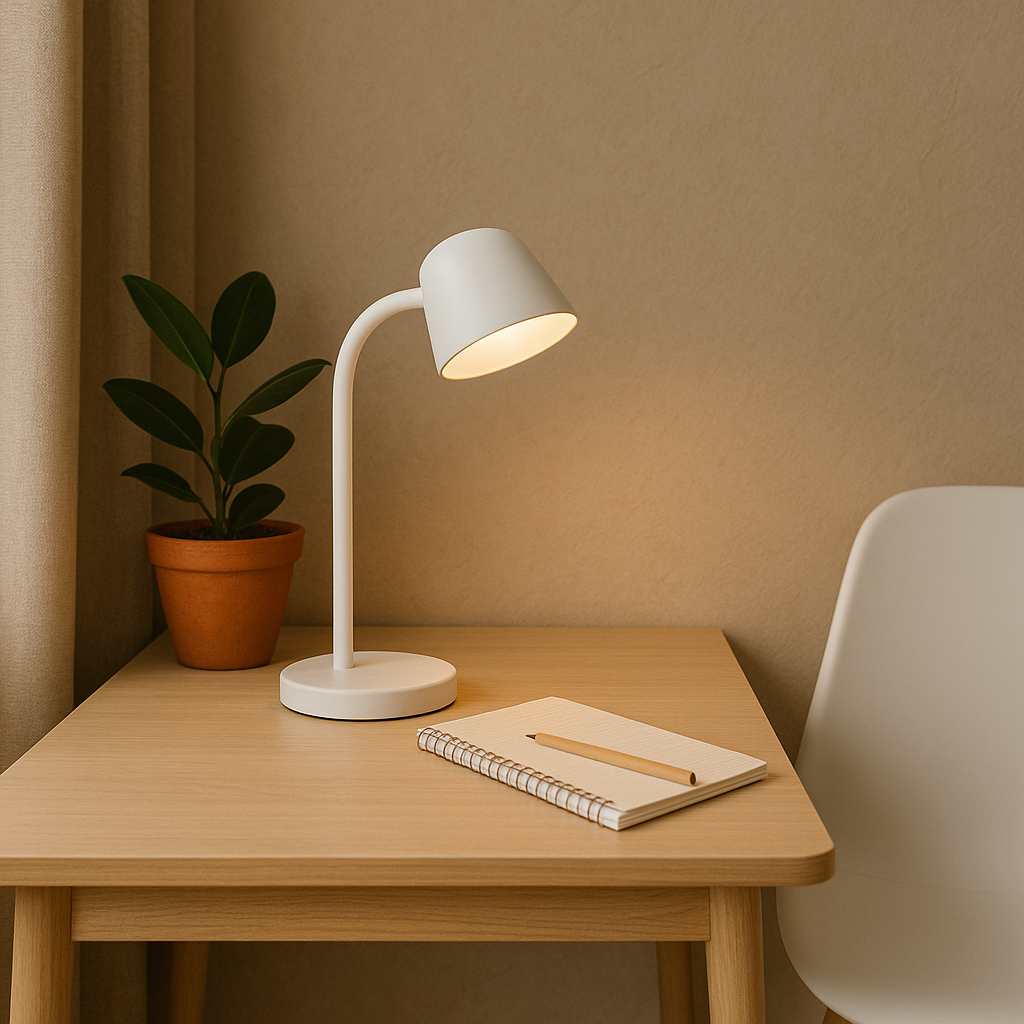 Portátil LED Mesa Blanca 4,5W 500LM 3000K Cabales