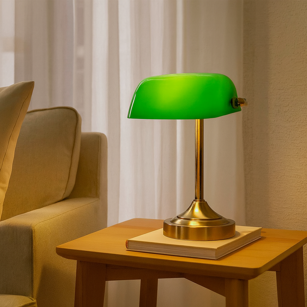 ARTEFACTO DECORATIVO DE MESA LEWIS - VERDE