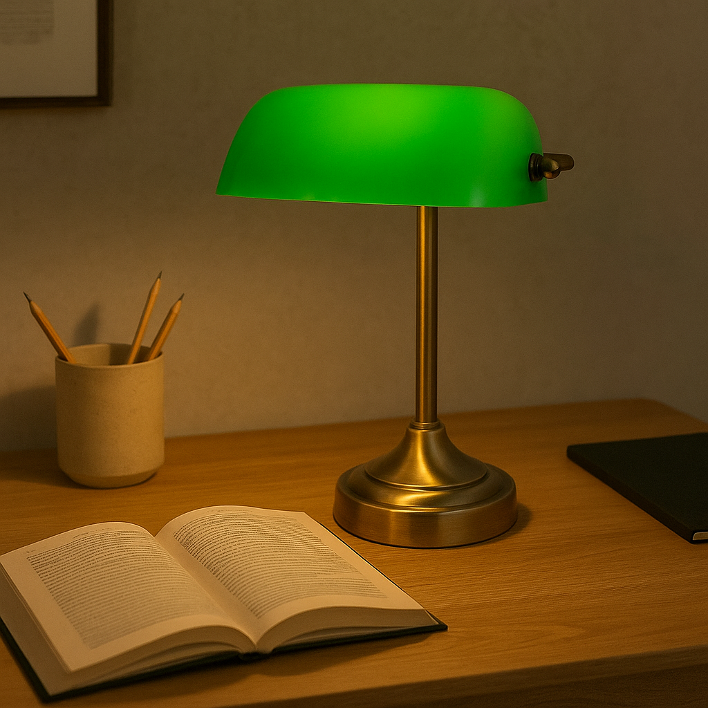 ARTEFACTO DECORATIVO DE MESA LEWIS - VERDE