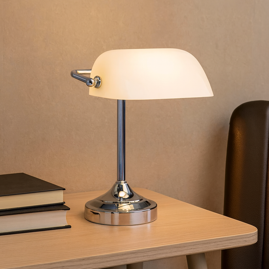 ARTEFACTO DECORATIVO DE MESA LEWIS - BLANCO