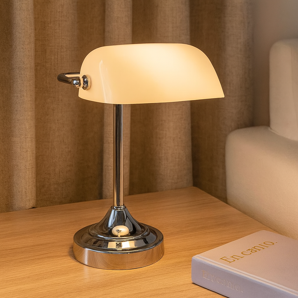 ARTEFACTO DECORATIVO DE MESA LEWIS - BLANCO