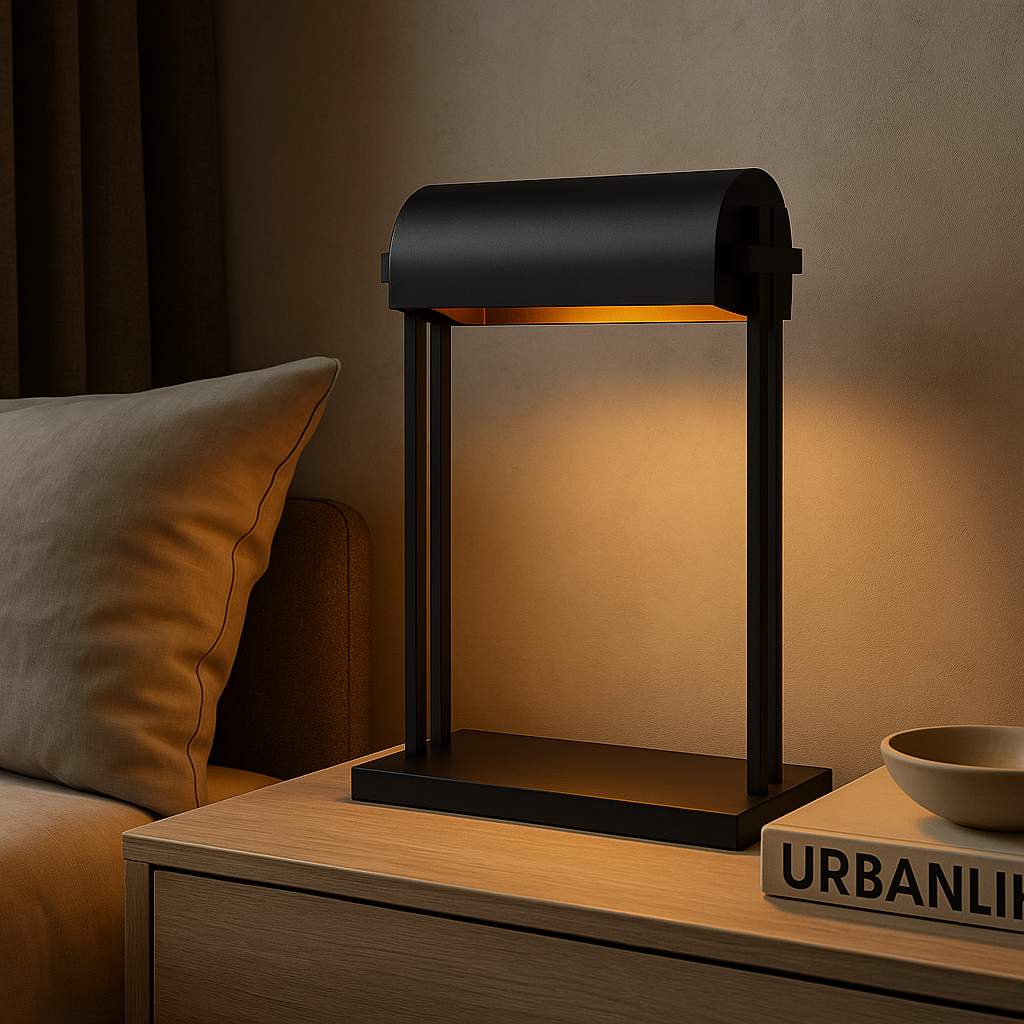 ARTEFACTO DECORATIVO DE MESA LIVIA - NEGRO