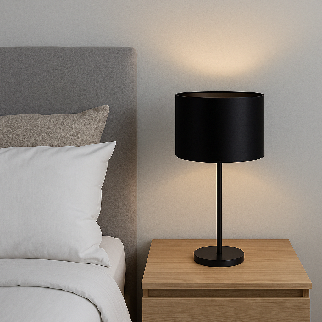 Portátil Mesa Acero Pantalla Tela Negra