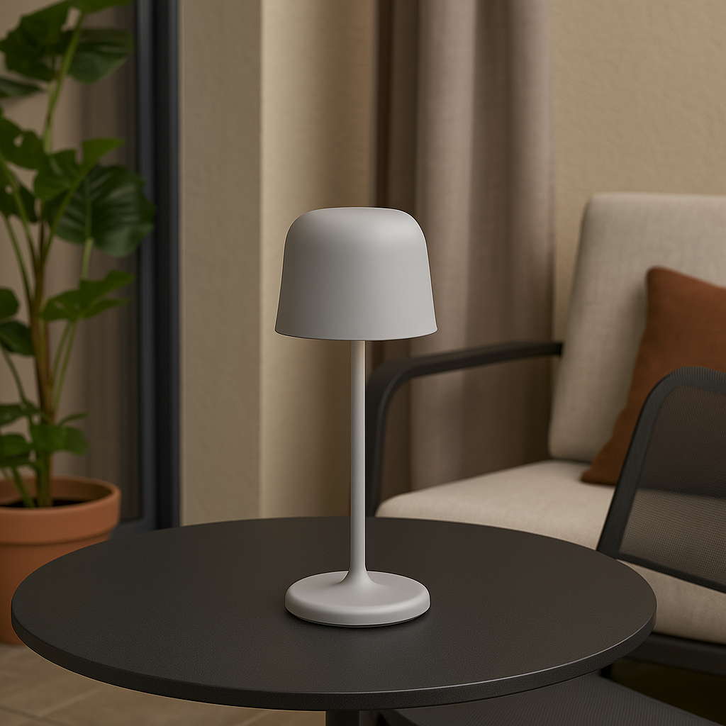 Portátil Mesa Metal Gris Inalámbrica