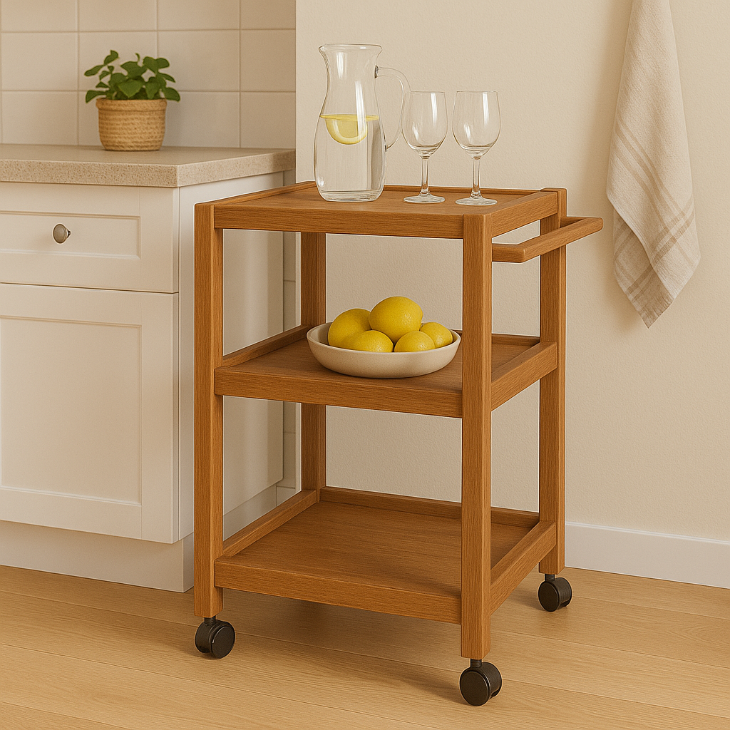 CARRO PARA ASADO CON SOPORTE "SERVICIO"