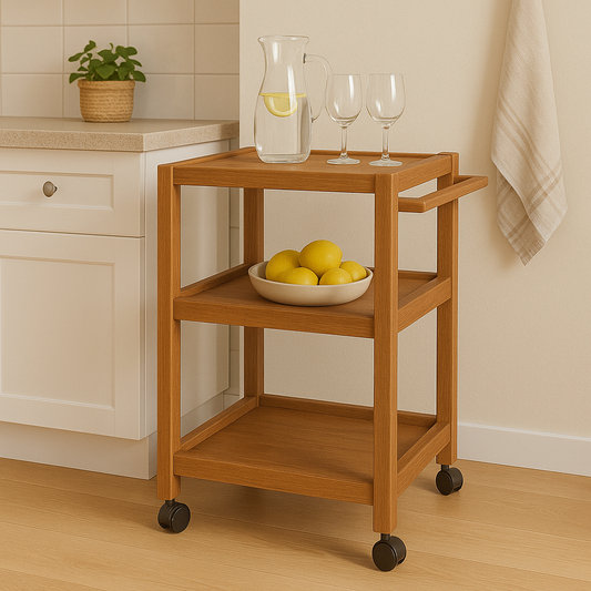 CARRO PARA ASADO CON SOPORTE "SERVICIO"