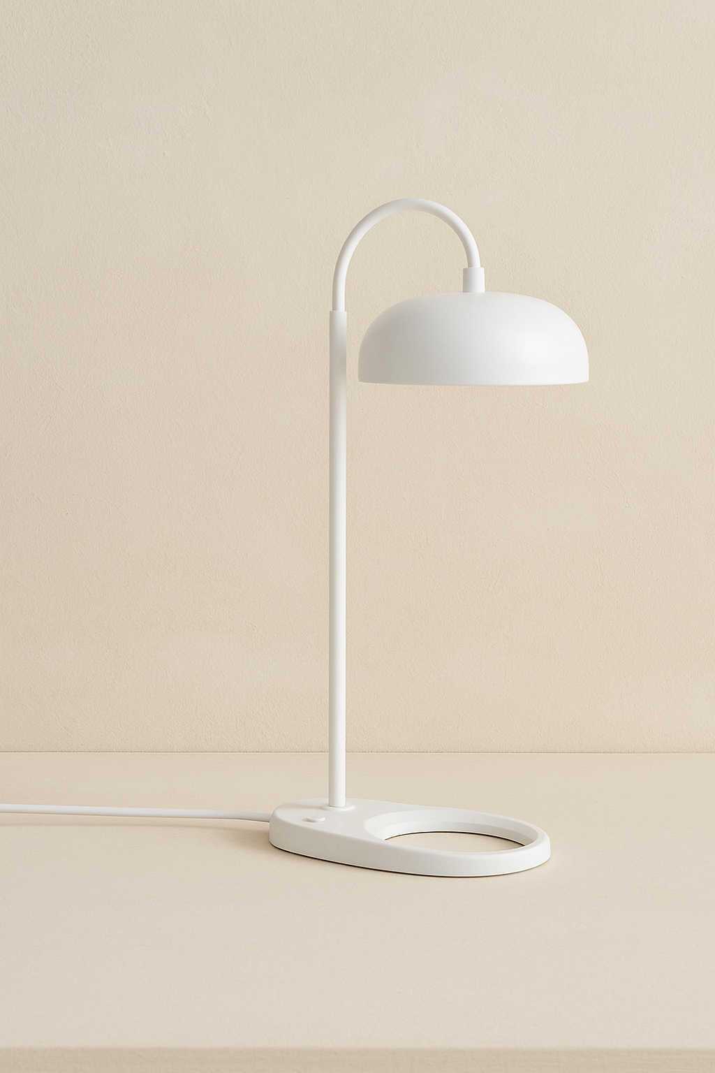 Lámpara de Mesa Pauline – Blanca Minimalista