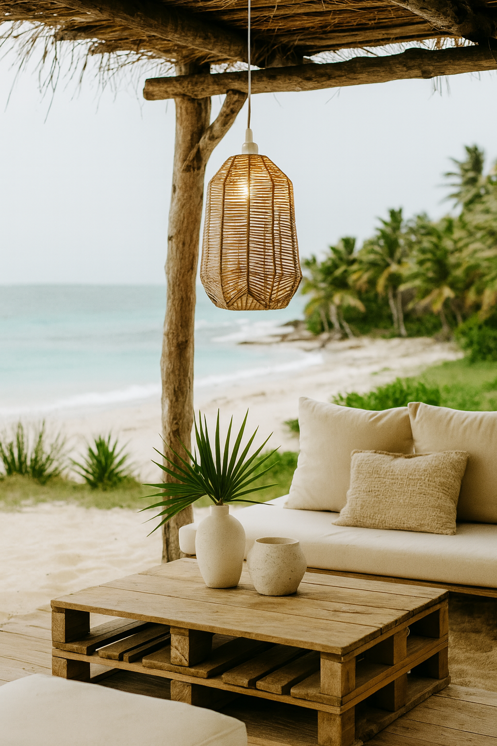 Artefacto colgante decorativo clara