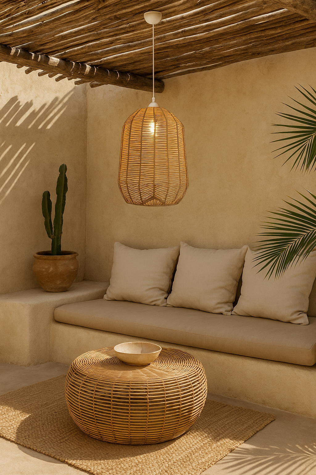 Artefacto colgante decorativo clara