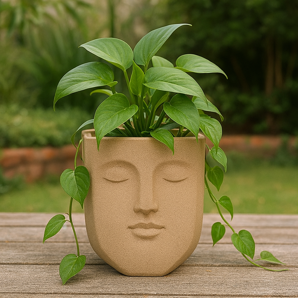 MACETA 30X44CM 4YOU CEMENTO BEIGE