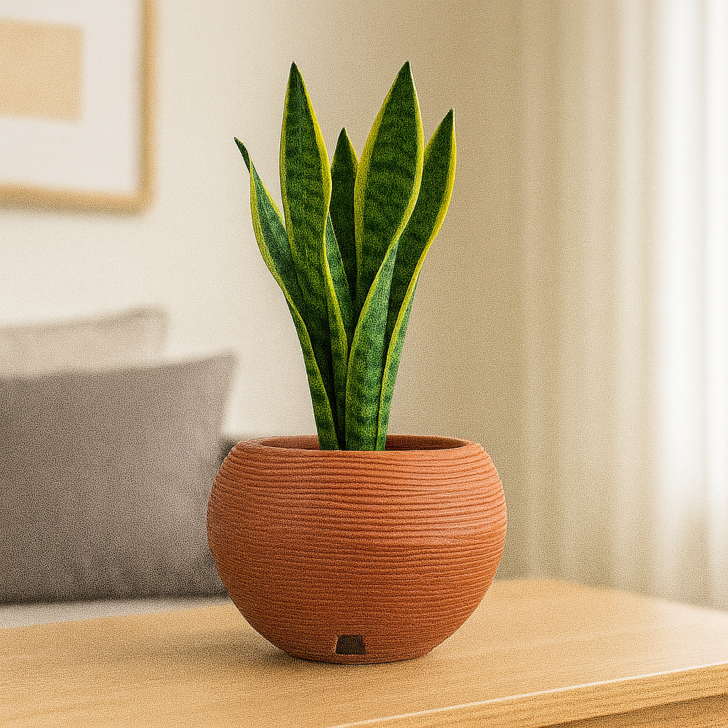 MACETA 17X19CM FLORENCA SISAL TERRACOTA