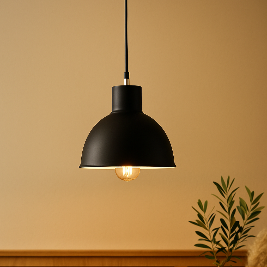 Artefacto Colgante Decorativo Alpha – Negro