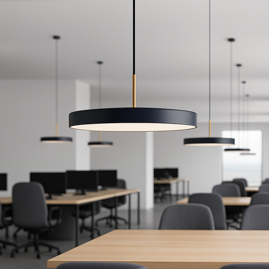 Lámpara Colgante Florence Pequeño – Negro