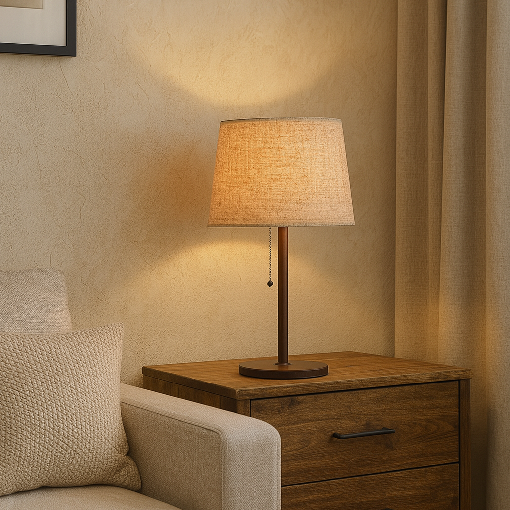 ARTEFACTO DECORATIVO DE MESA HAVANA MARRON NUEZ