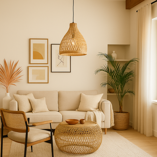 Colgante de Campana en Bambú