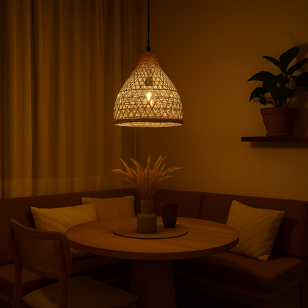 Colgante de Campana en Bambú