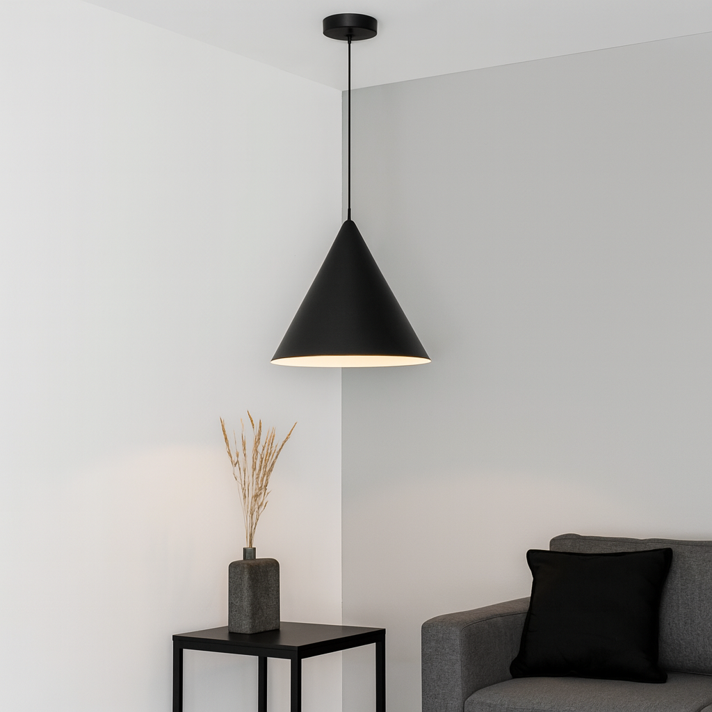 ARTEFACTO COLGANTE DECORATIVO BUCAREST BIG - NEGRO