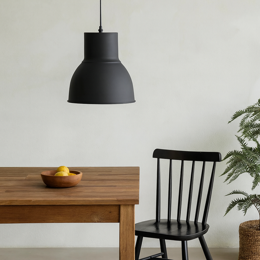 ARTEFACTO COLGANTE DECORATIVO IRON BIG - NEGRO