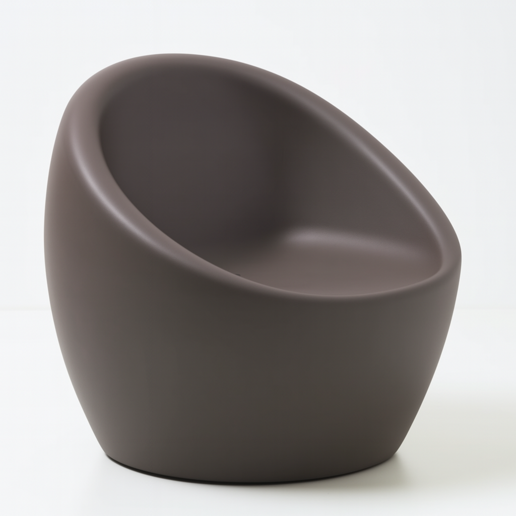 SILLON DE POLIETILENO "OCA" SIMIL HORMIGON