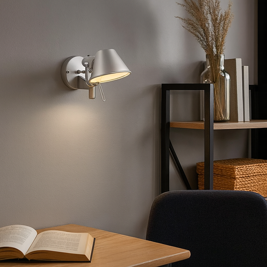 ARTEFACTO DECORATIVO DE PARED NANO CHARLOTTE - GRIS
