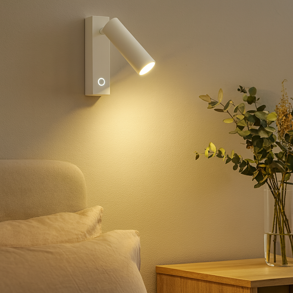 NANO ARTEFACTO DE PARED MADISON ORIENTABLE - BLANCO