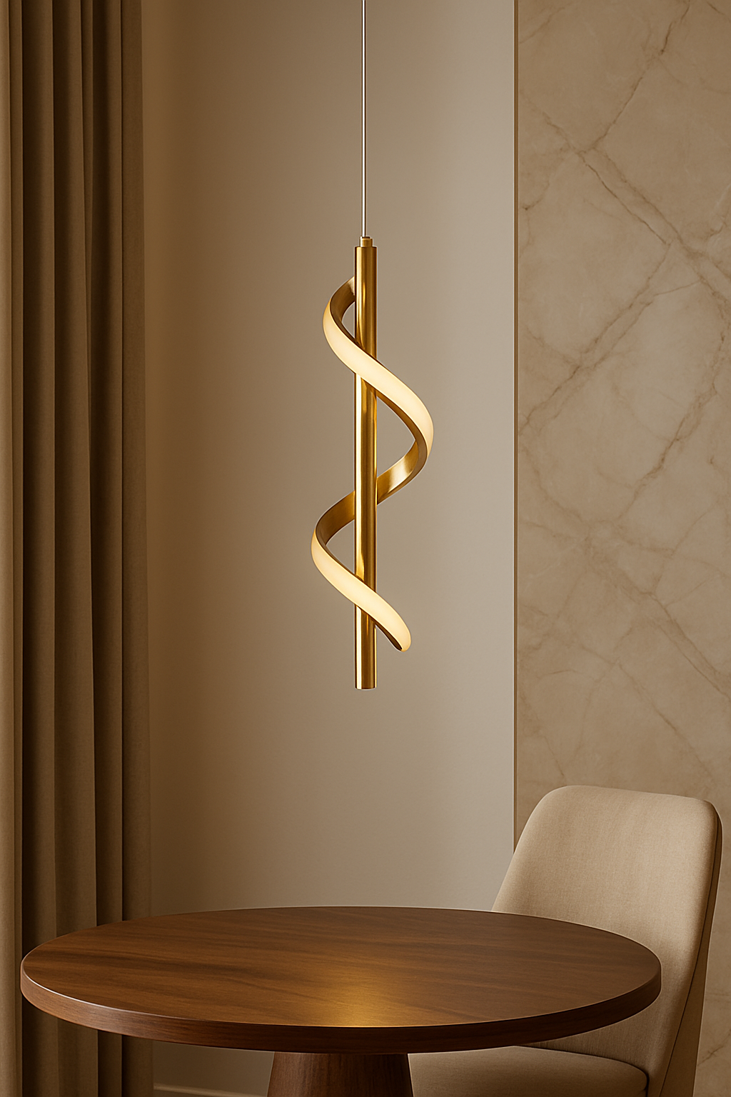 Colgante Decorativo Ribeiro – Gold