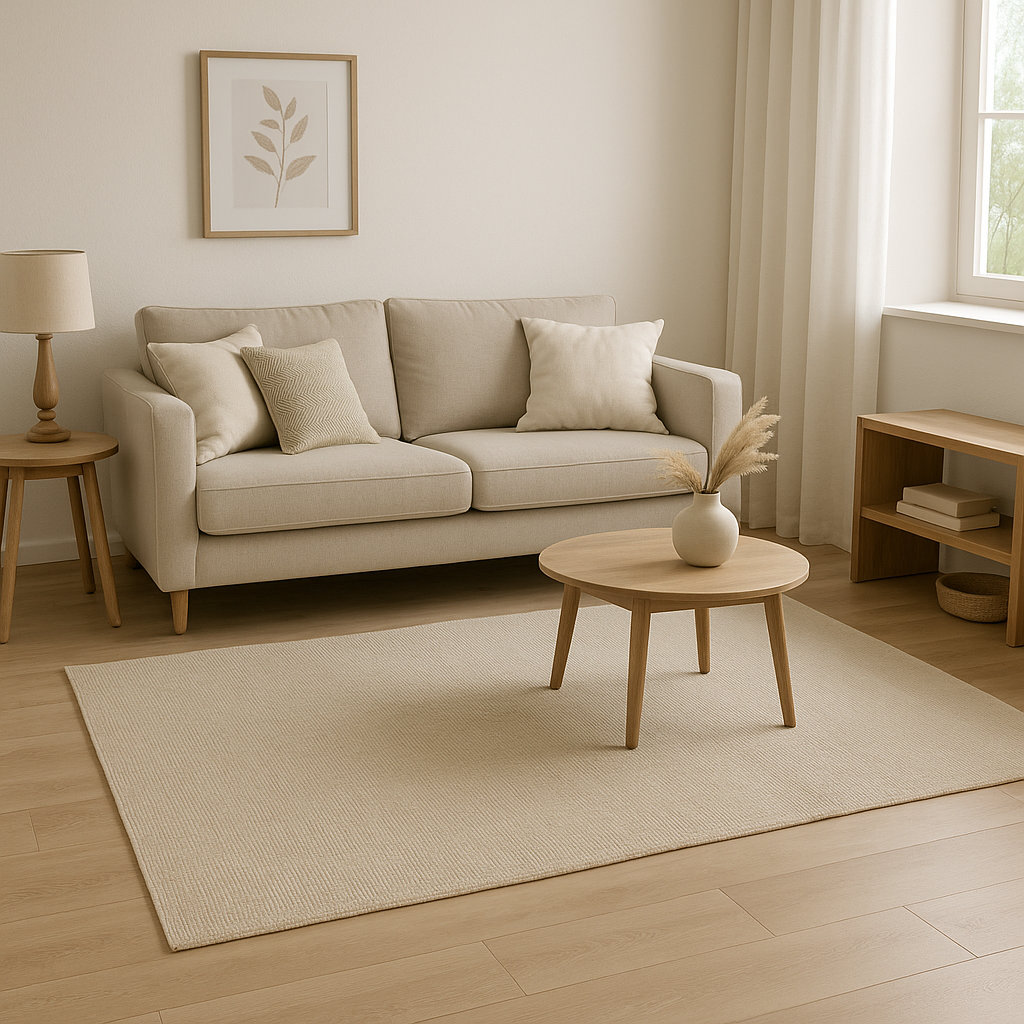 ALFOMBRA NATURAL 170X250CM LISA