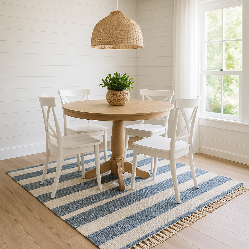 ALFOMBRA C/FLECOS 150x210CM AZUL/GRIS