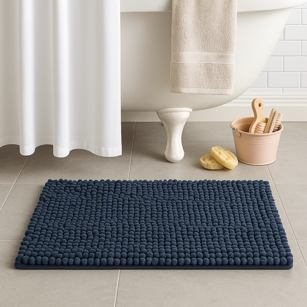 ALFOMBRA 40x60CM BUCLE GRIS OSCURO