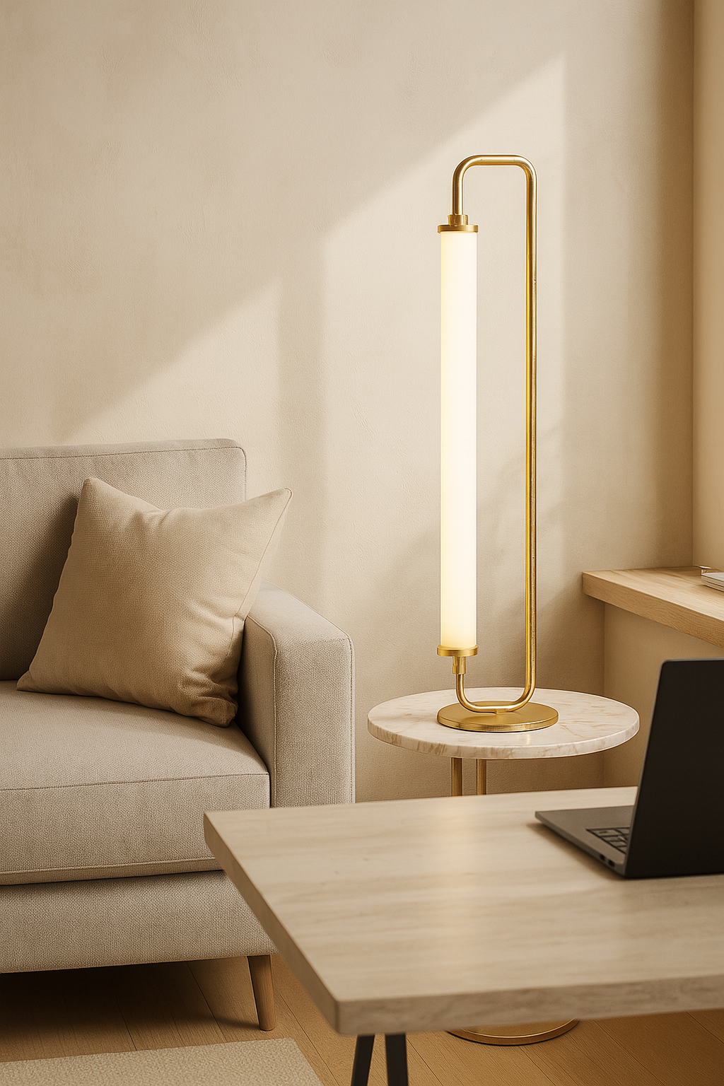 ARTEFACTO DECORATIVO DE MESA SEATTLE - DORADO