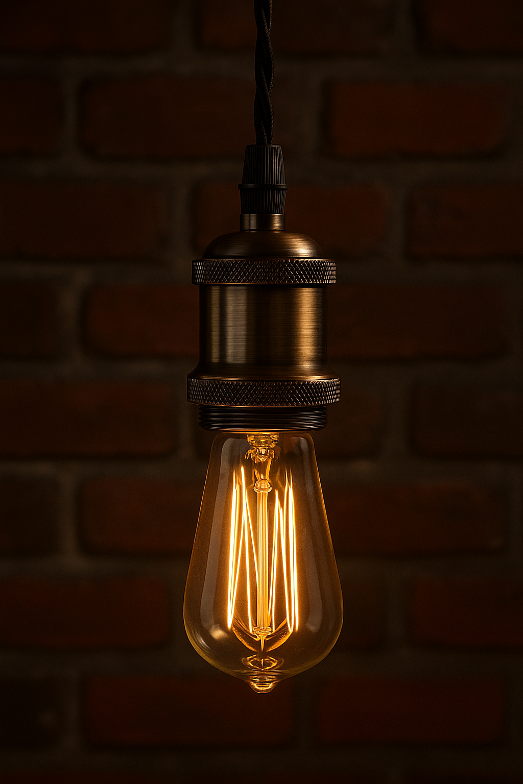 Colgante Decorativo Retro – Bronce