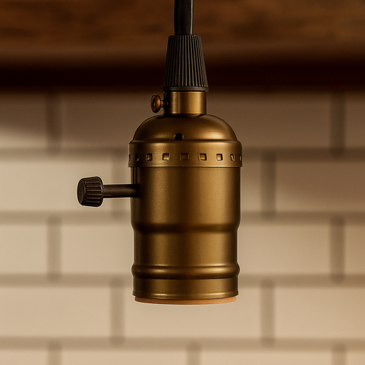 Colgante Decorativo Retro – Bronce AMELIA