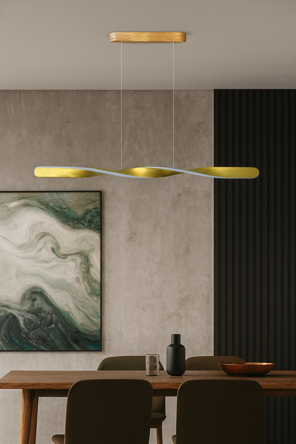 Artefacto Colgante Decorativo Lesmes 2 - Oro