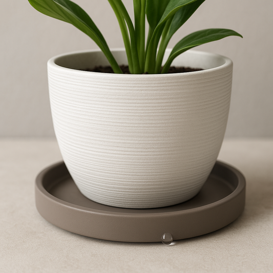 PLATO P/ MACETA SIMIL CEMENTO "M"