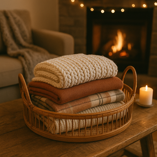 CESTO REDONDO D25xH8/14 CM C/ASAS BAMBU