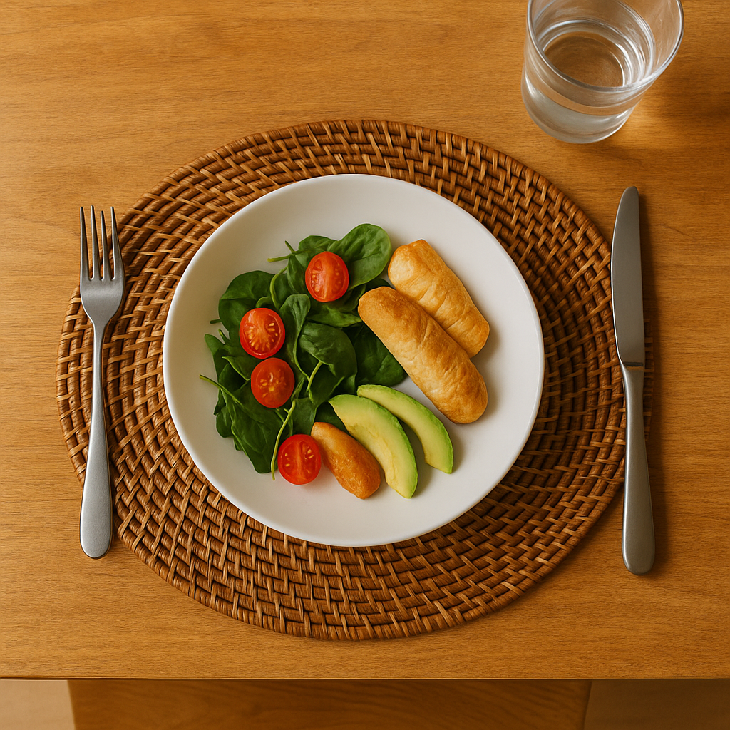 INDIVIDUAL OVAL 40x30CM BAMBOO-RATTAN